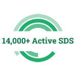 14,000+ Active SDS